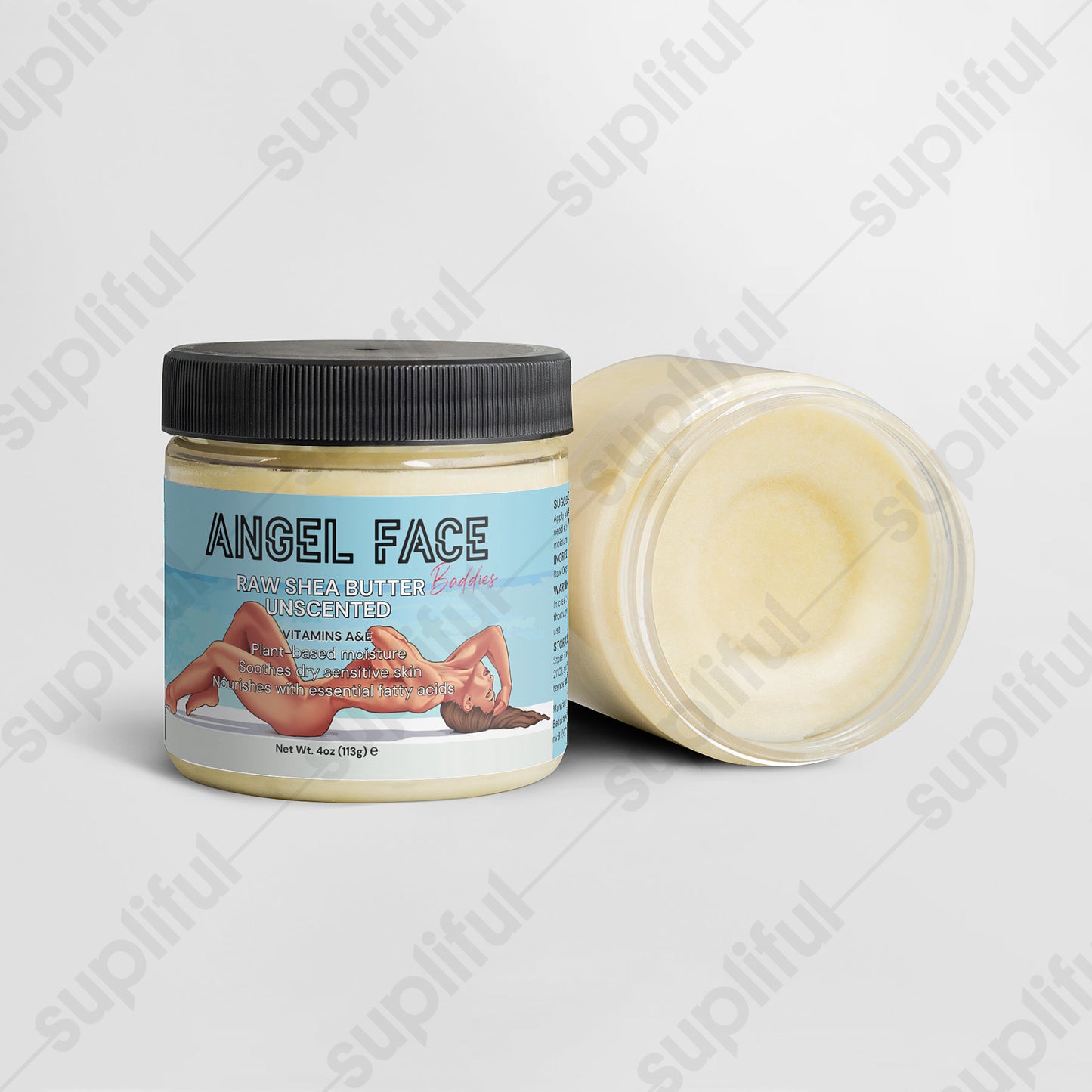 Raw Unscented Shea Butter by Angelface Baddies