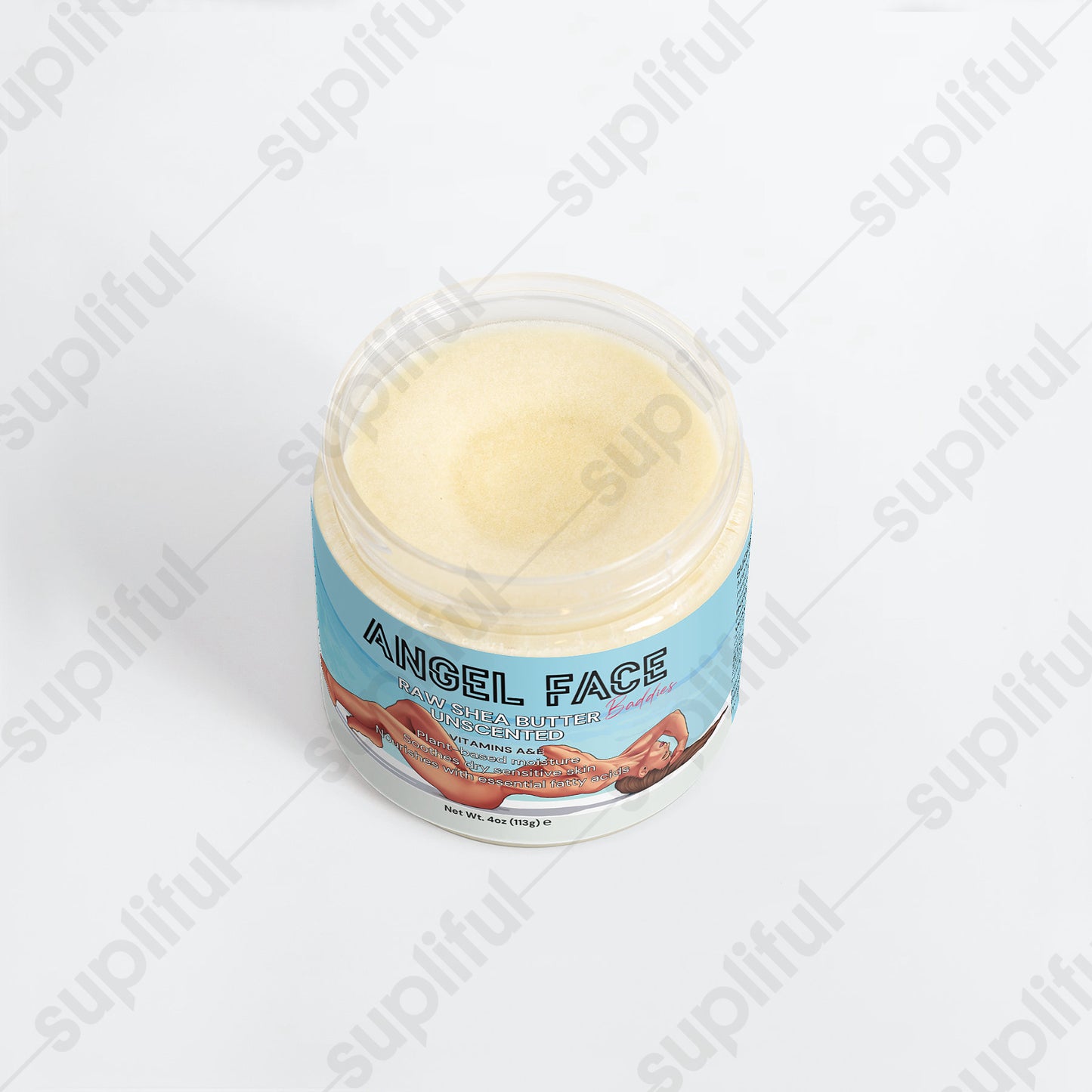 Raw Unscented Shea Butter by Angelface Baddies